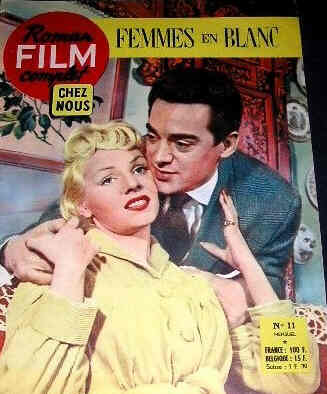 CHEZ NOUS ROMAN-FILM COMPLET magazine side cover Issue 11 1 August 1958