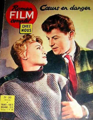 CHEZ NOUS ROMAN-FILM COMPLET magazine side cover Issue 20 20 March 1959
