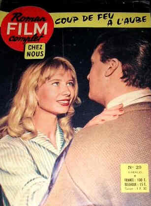 CHEZ NOUS ROMAN-FILM COMPLET magazine side cover Issue 29 2 October 1959