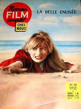 CHEZ NOUS ROMAN-FILM COMPLET magazine side cover Issue 39 19 February 1960