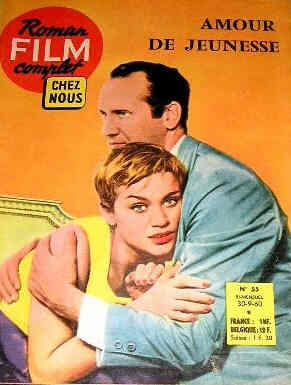 CHEZ NOUS ROMAN-FILM COMPLET magazine side cover Issue 55 30 September 1960