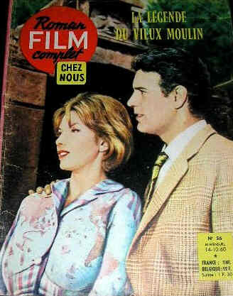 CHEZ NOUS ROMAN-FILM COMPLET magazine side cover Issue 56 14 October 1960