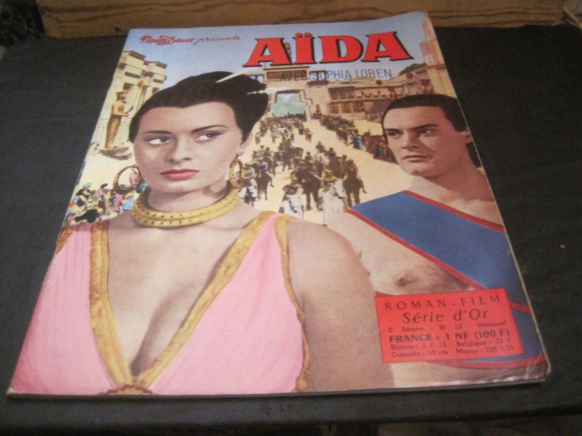 ROMAN FILM SERIE D OR magazine side cover Issue 13  May 1960