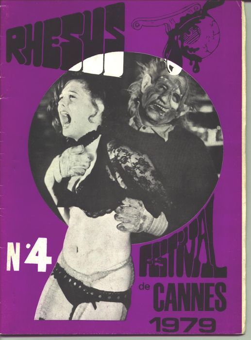 RHESUS ZERO magazine side cover Issue 4 November 1979