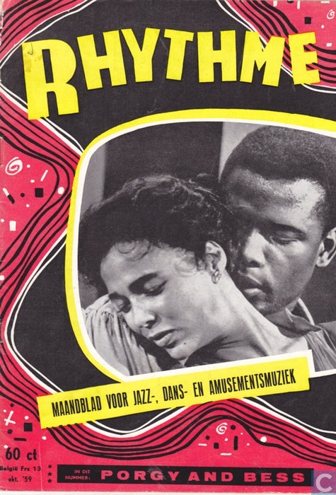 RHYTHME magazine side cover 15 October 1959