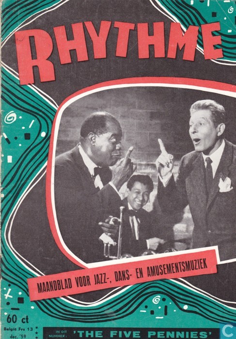 RHYTHME magazine side cover 15 December 1959