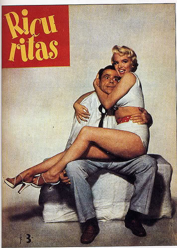 RICU RITAS magazine side cover  1955