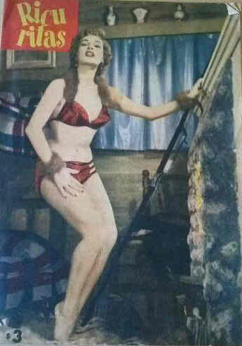 RICU RITAS magazine side cover  1955