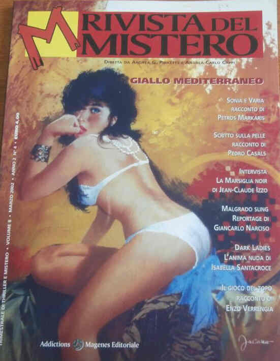 M RIVISTA DEL MISTERO magazine side cover Issue 4  March 2002