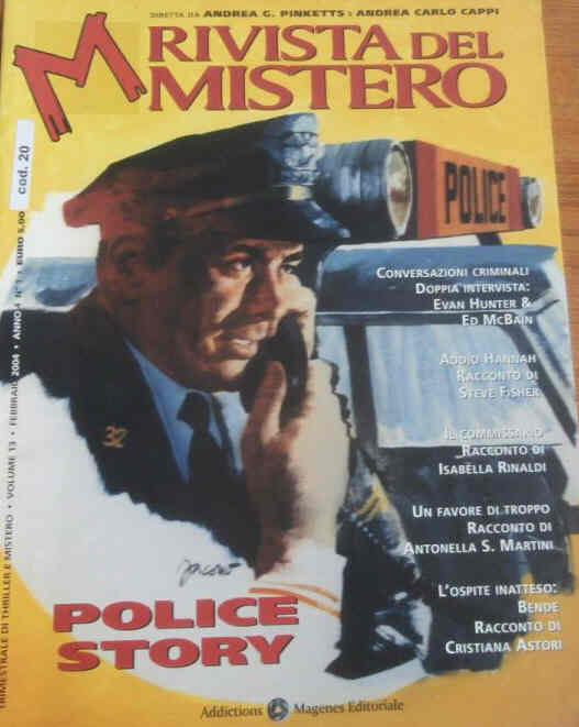 M RIVISTA DEL MISTERO magazine side cover Issue 1  February 2004