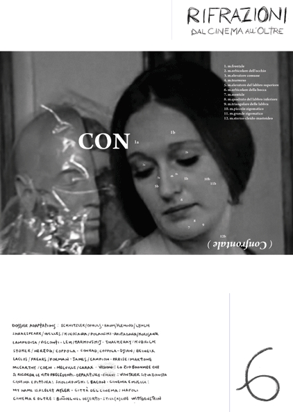 RIFRAZIONI magazine side cover Issue 6  2011
