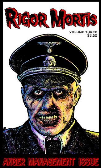 RIGOR MORTIS magazine side cover Issue 3 September/October/November 2010