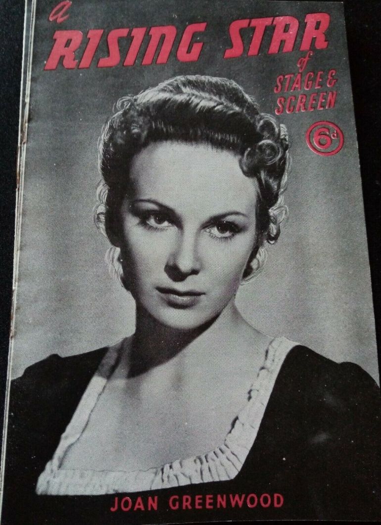 A RISING STAR OF STAGE AND SCREEN magazine side cover   