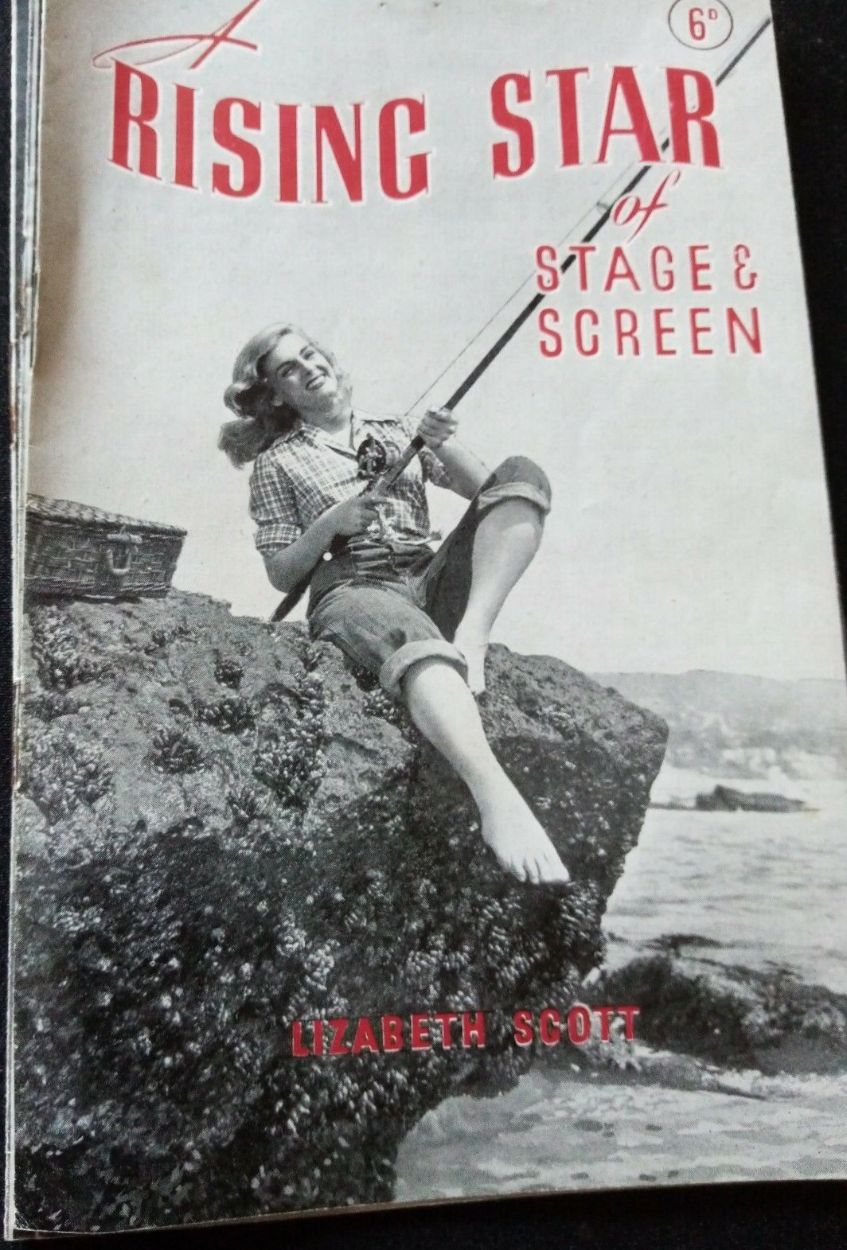 A RISING STAR OF STAGE AND SCREEN magazine side cover   
