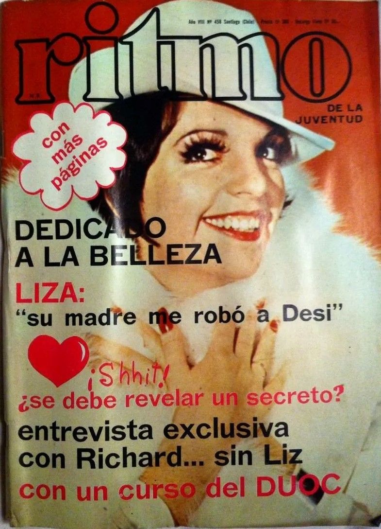 RITMO magazine side cover Issue 458  June 1974