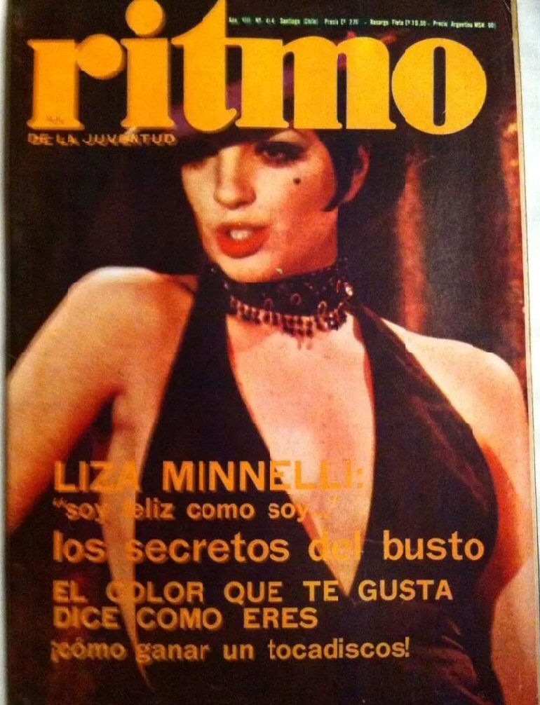 RITMO magazine side cover Issue 444   1974