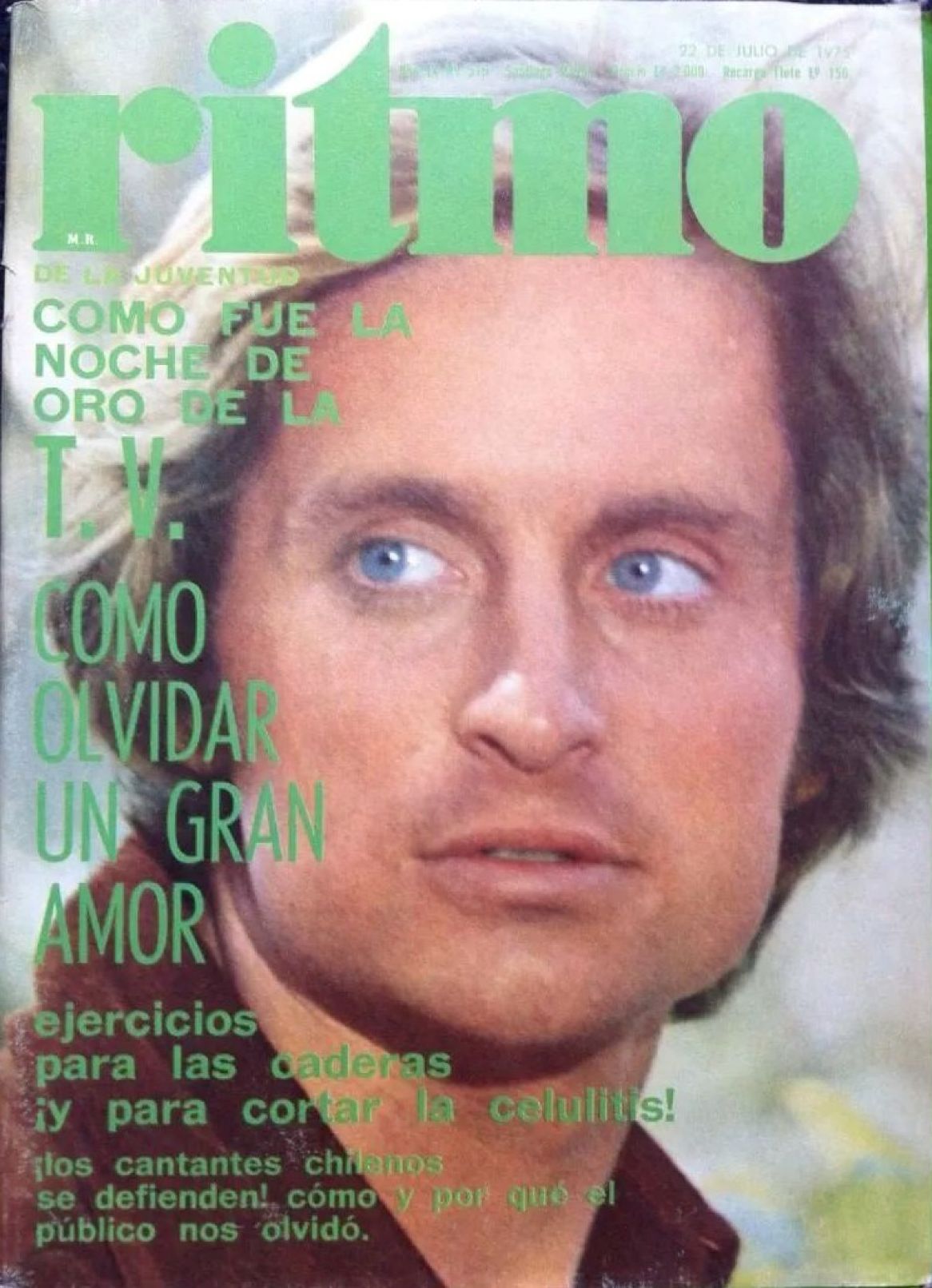 RITMO magazine side cover Issue 515  July 1975