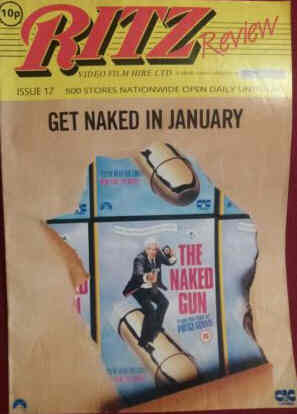 RITZ REVIEW magazine side cover Issue 17  