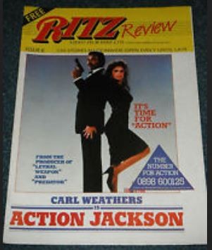 RITZ REVIEW magazine side cover Issue 5  
