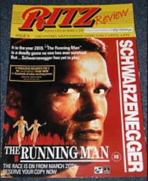 RITZ REVIEW magazine side cover Issue 9  