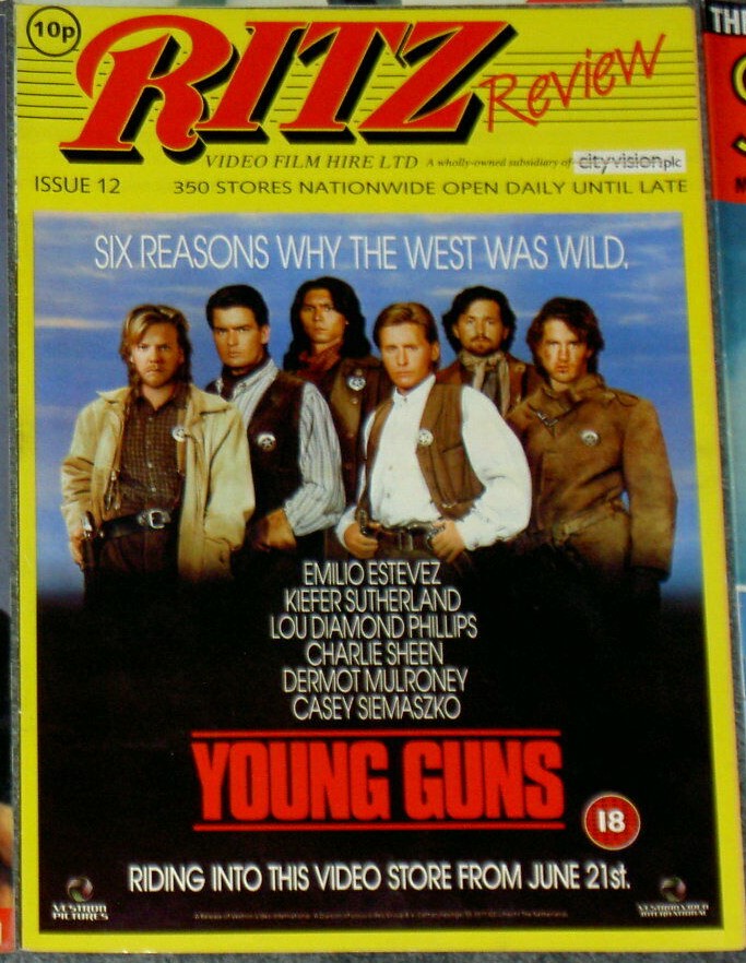 RITZ REVIEW magazine side cover Issue 12   