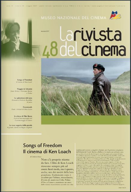 RIVISTA DEL CINEMA magazine side cover Issue 48 May 2007
