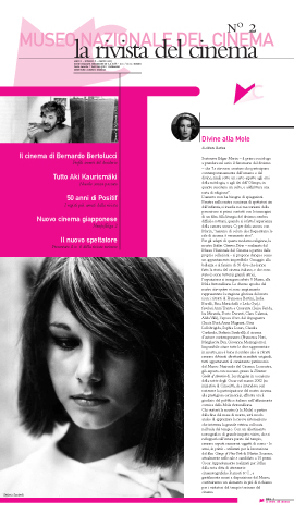RIVISTA DEL CINEMA magazine side cover Issue 2  