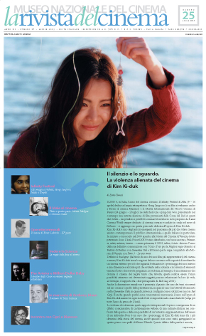 RIVISTA DEL CINEMA magazine side cover Issue 25  