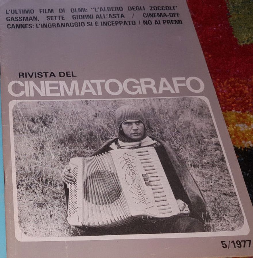 RIVISTA DEL CINEMATOGRAFO magazine side cover  May 1977