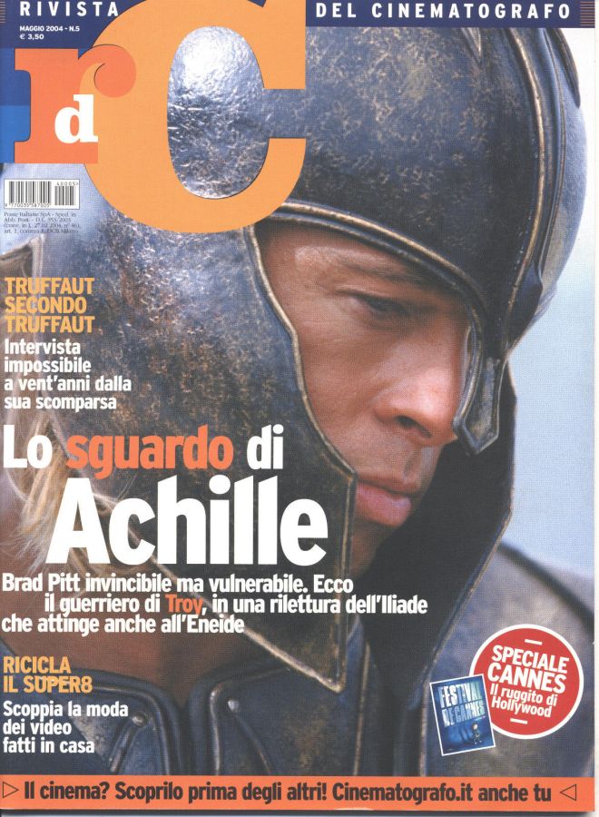 RIVISTA DEL CINEMATOGRAFO magazine side cover  May 2004