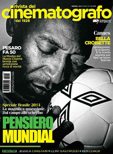 RIVISTA DEL CINEMATOGRAFO magazine side cover June 2014