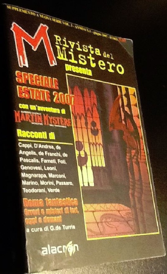 M RIVISTA DEL MISTERO magazine side cover Issue 1  Special June 2007