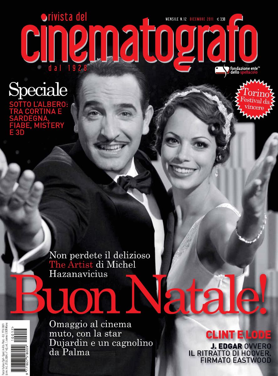 RIVISTA DEL CINEMATOGRAFO magazine side cover December 2011