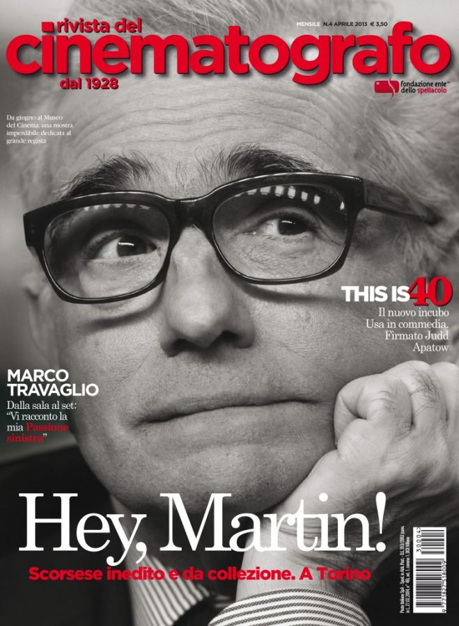 RIVISTA DEL CINEMATOGRAFO magazine side cover April 2013