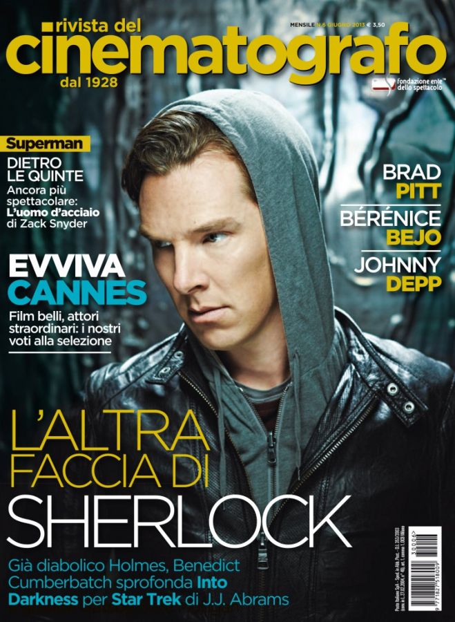 RIVISTA DEL CINEMATOGRAFO magazine side cover June 2013
