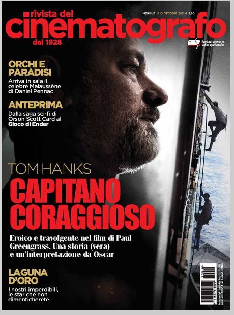 RIVISTA DEL CINEMATOGRAFO magazine side cover October 2013