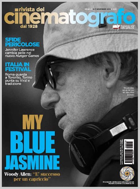 RIVISTA DEL CINEMATOGRAFO magazine side cover November 2013