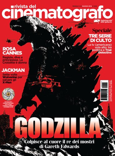 RIVISTA DEL CINEMATOGRAFO magazine side cover May 2014
