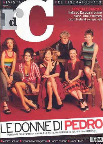 RIVISTA DEL CINEMATOGRAFO magazine side cover May 2006