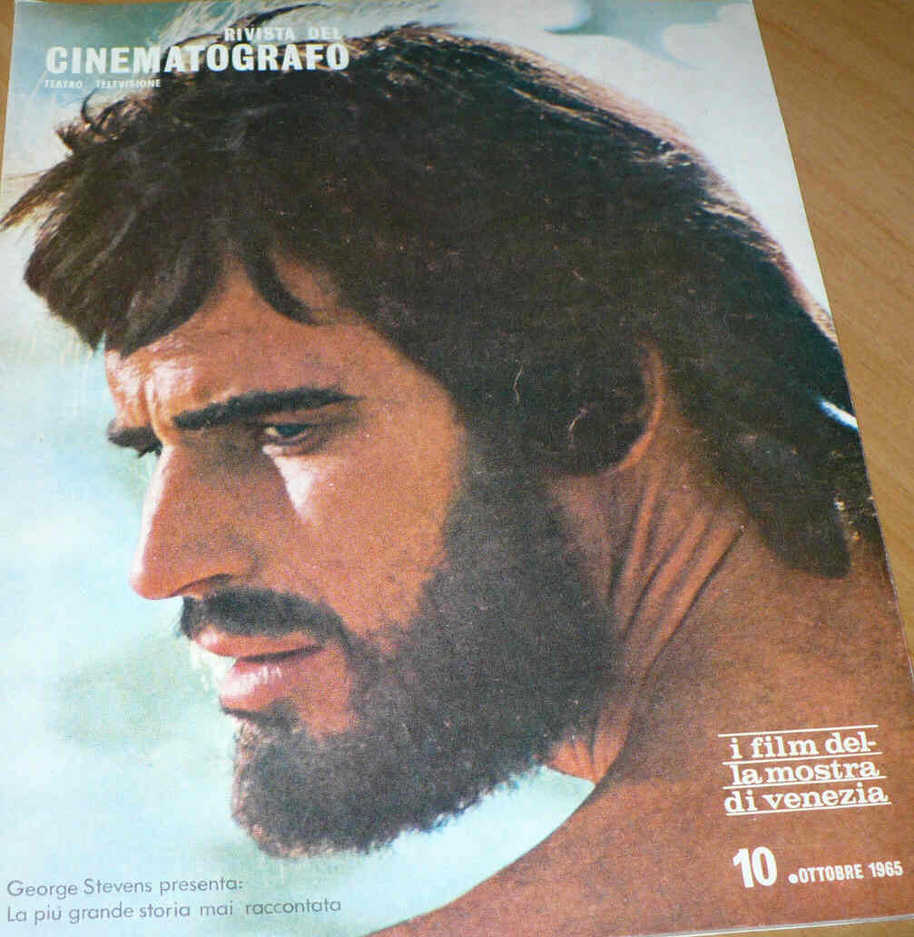 RIVISTA DEL CINEMATOGRAFO magazine side cover October 1965