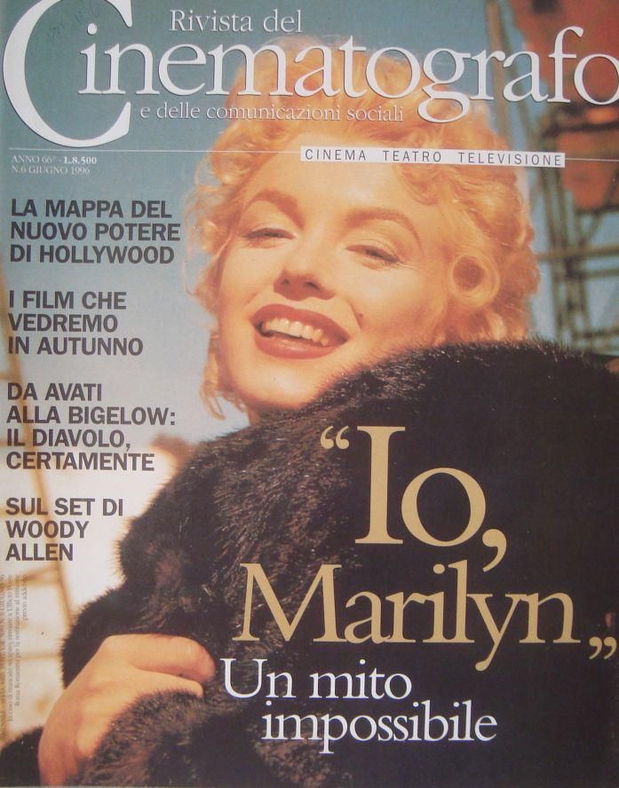 RIVISTA DEL CINEMATOGRAFO magazine side cover June 1996