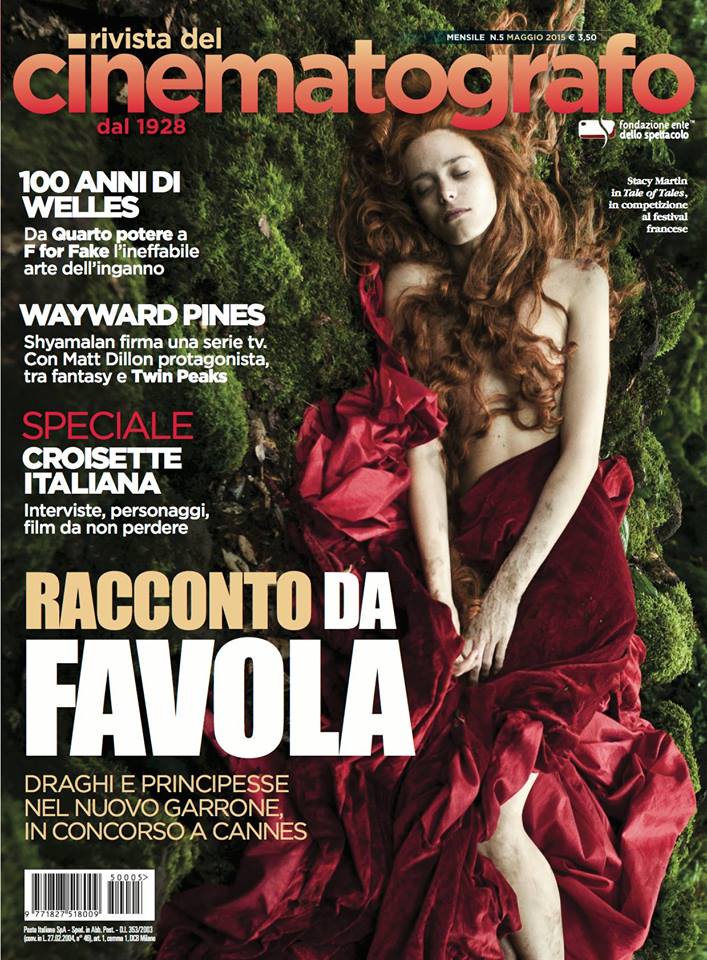 RIVISTA DEL CINEMATOGRAFO magazine side cover May 2015