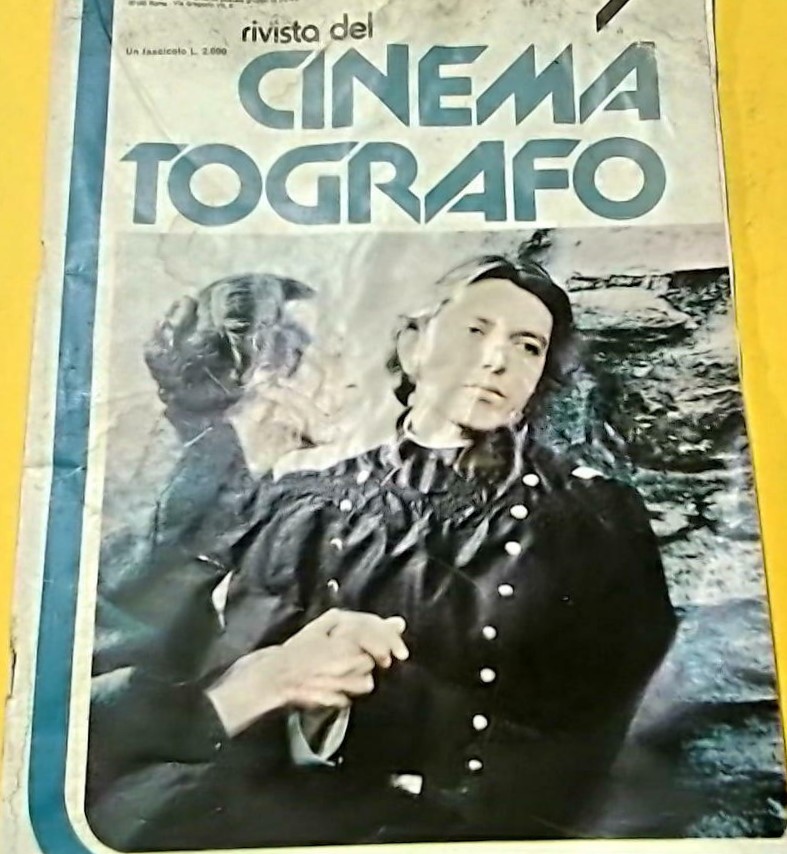 RIVISTA DEL CINEMATOGRAFO magazine side cover Issue 7  July 1981