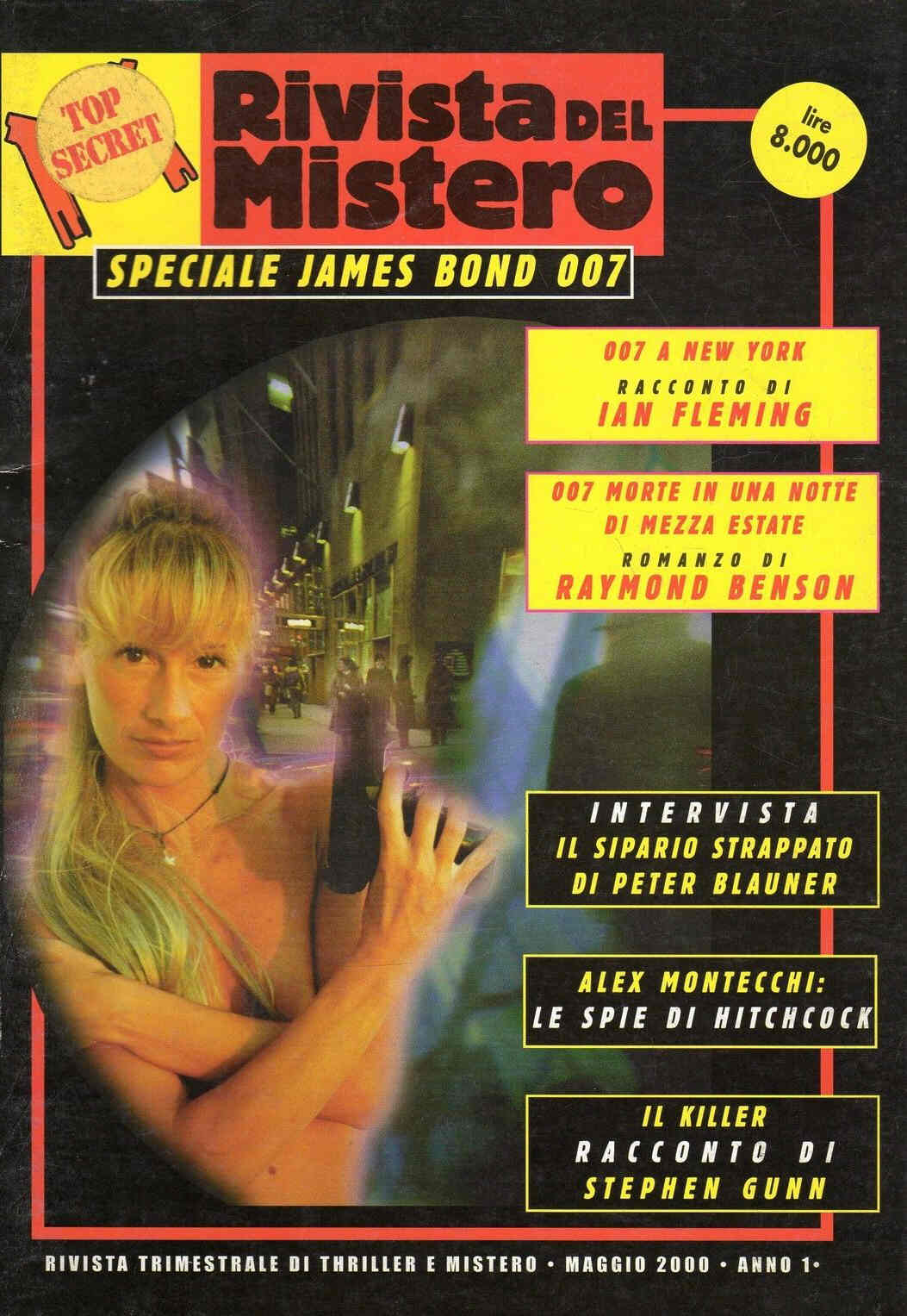 M RIVISTA DEL MISTERO magazine side cover Issue 2 May 2000