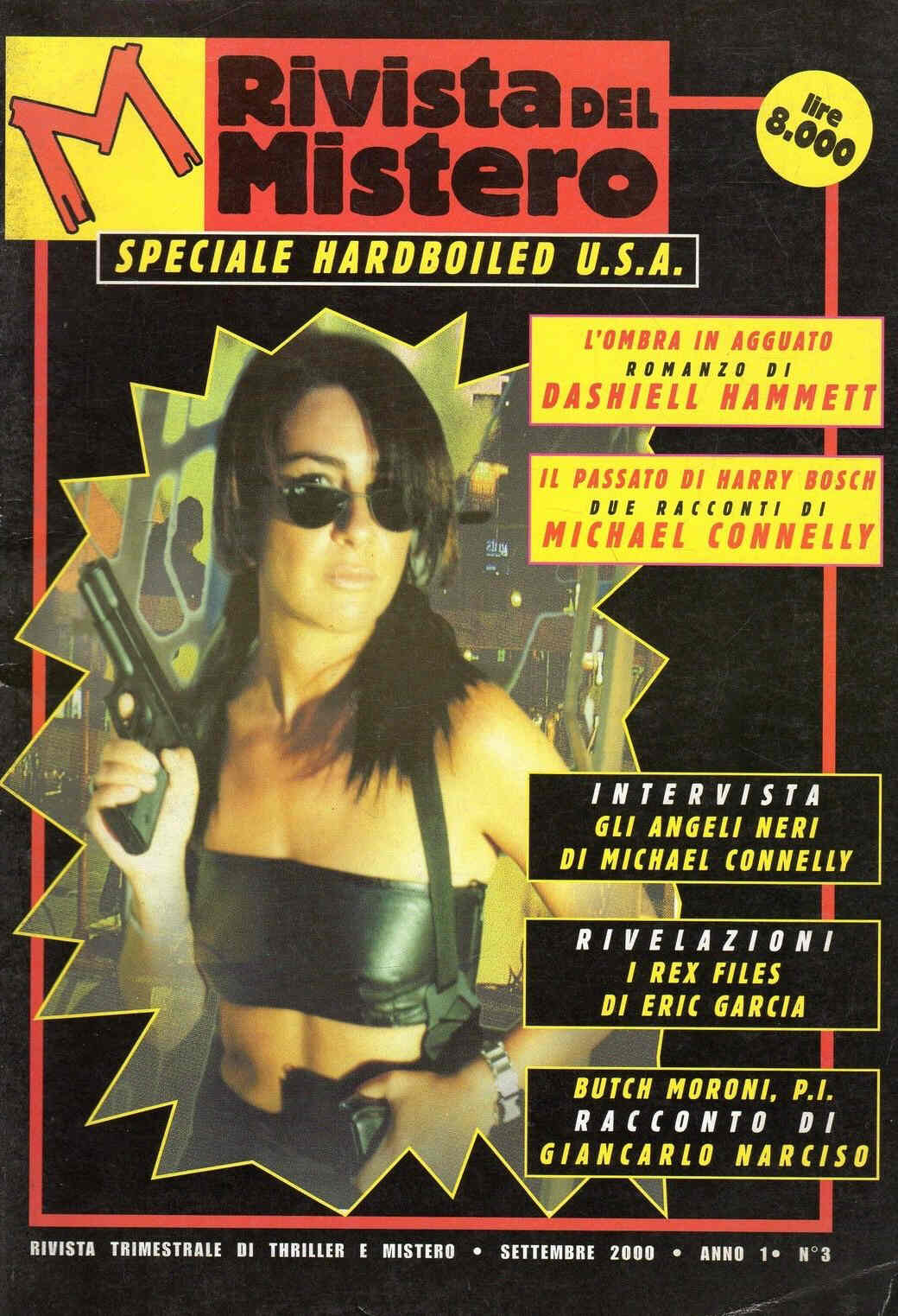 M RIVISTA DEL MISTERO magazine side cover Issue 3 September 2000