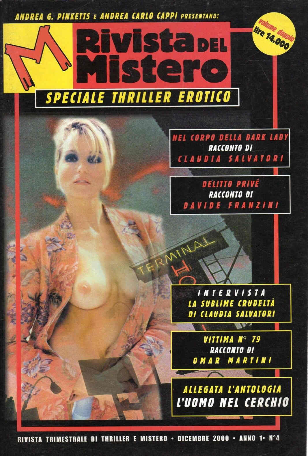 M RIVISTA DEL MISTERO magazine side cover Issue 4 December 2000