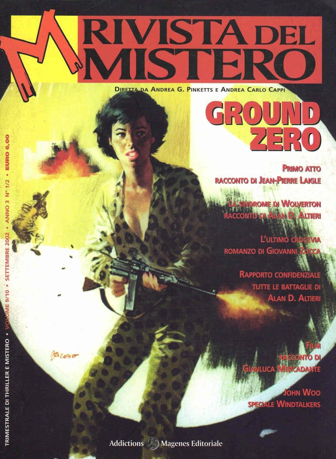 M RIVISTA DEL MISTERO magazine side cover Issue 1/2 September 2002
