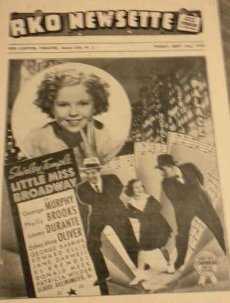 RKO NEWSETTE magazine side cover 2 September 1938