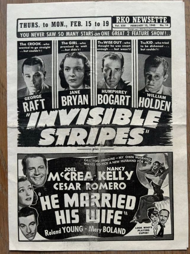 RKO NEWSETTE magazine side cover  Vol 25 #14 15 February 1940