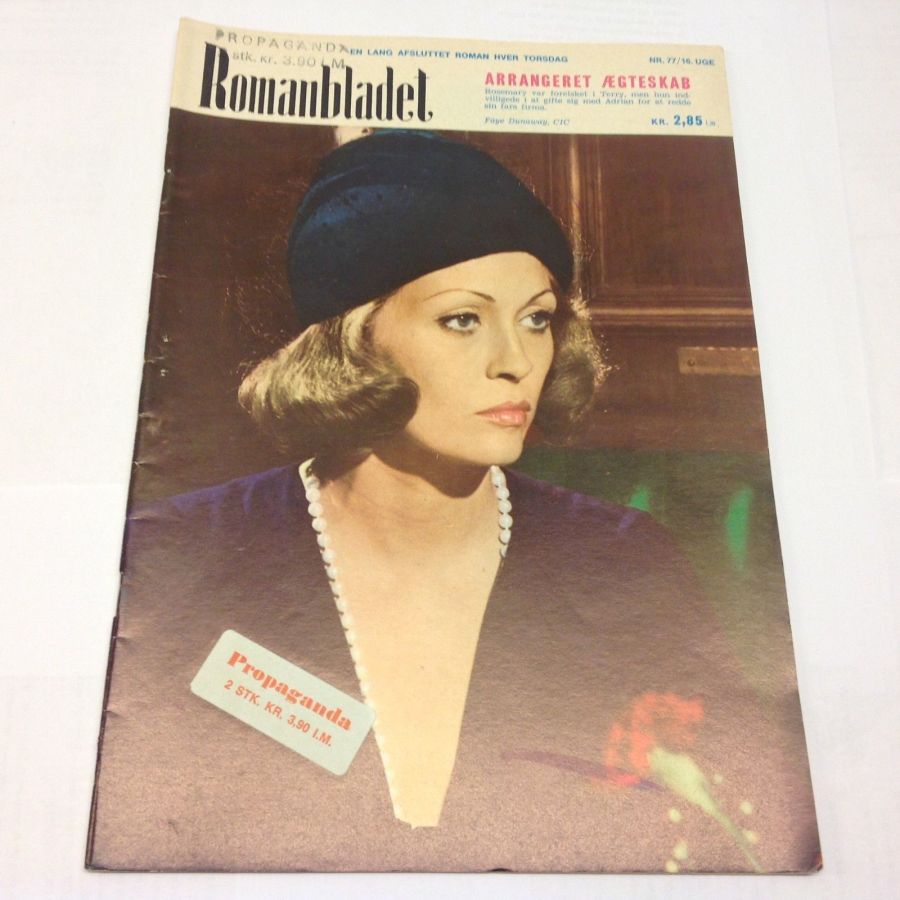 ROMANBLADET magazine side cover Issue 77   1965